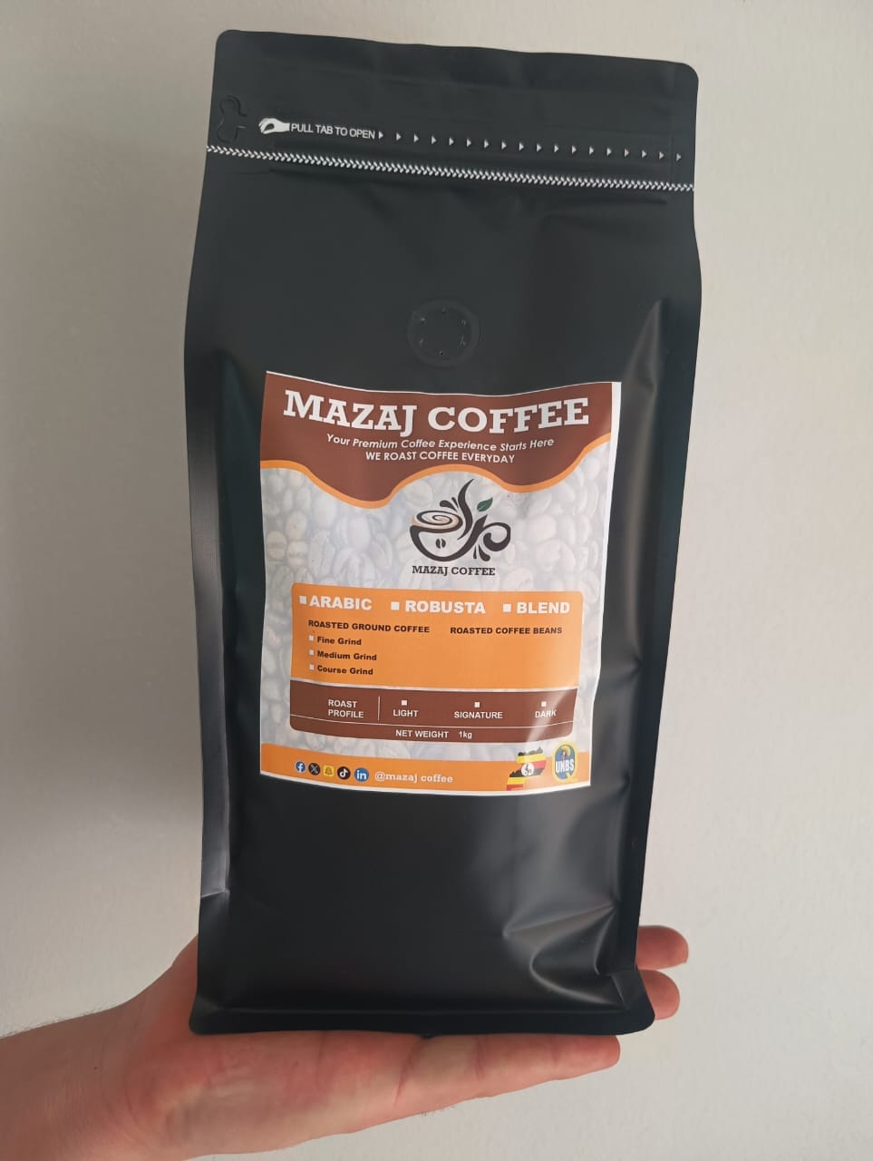 MAZAJ COFFEE ROASTERS UGANDA