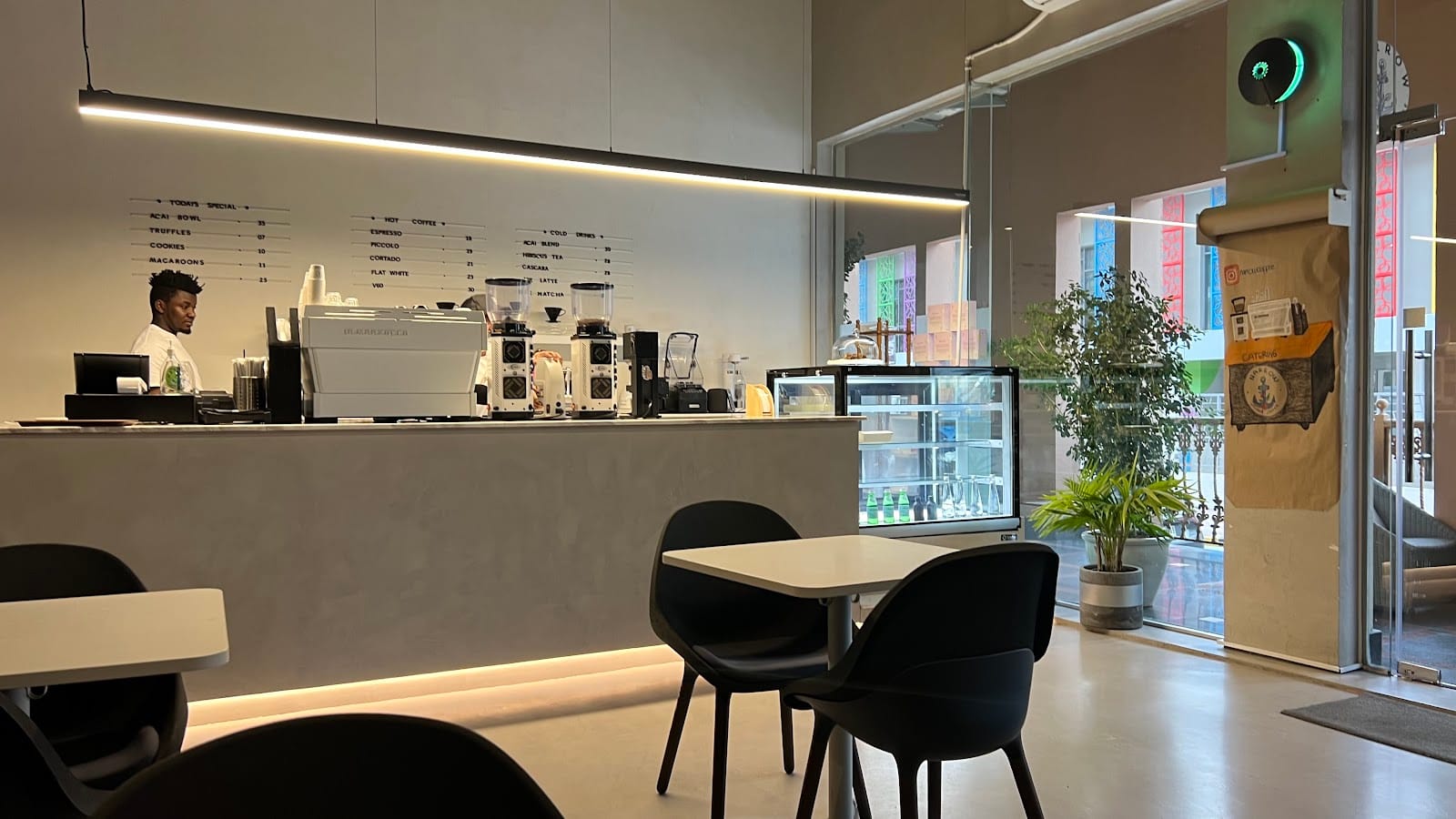 Narrow specialty coffee