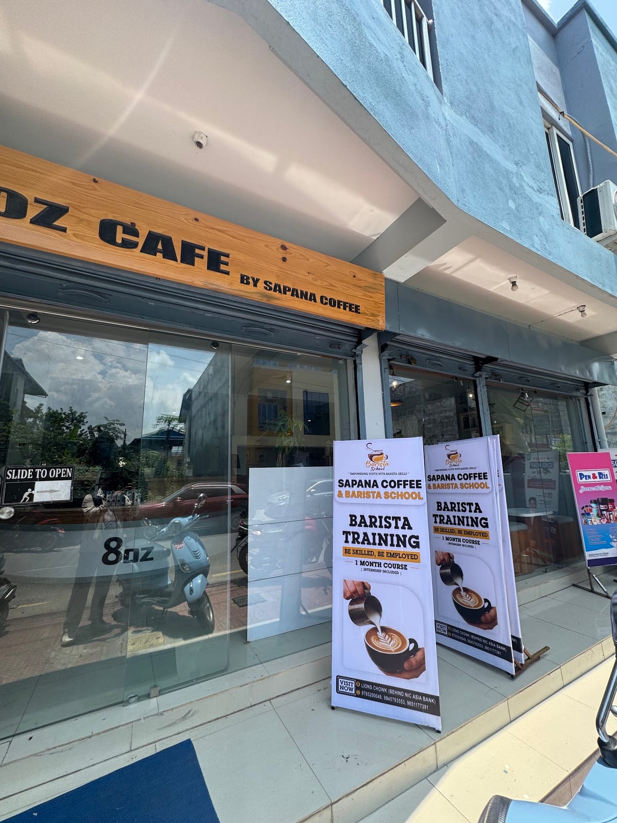 8oz cafe by sapana coffee