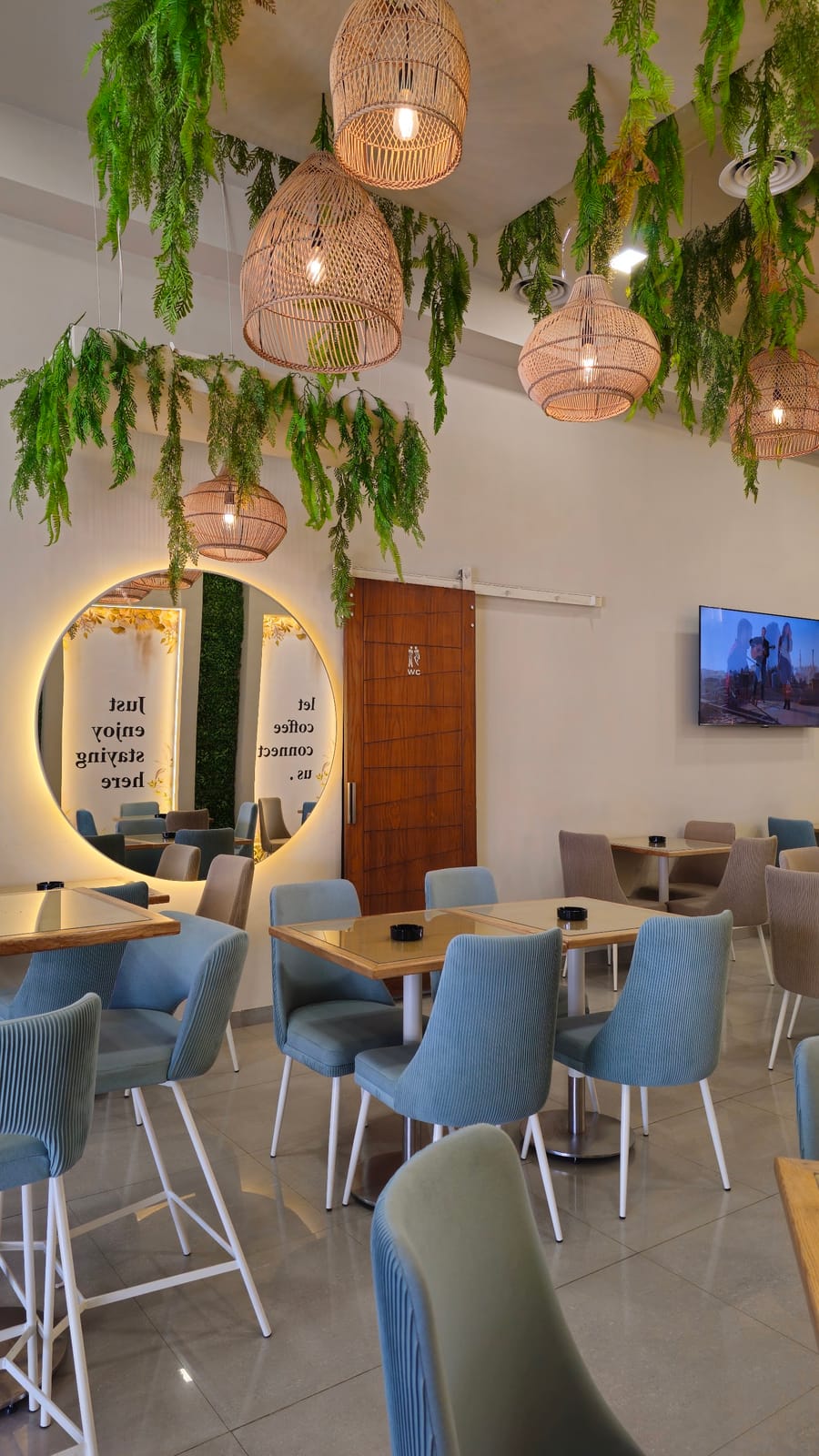 Offline coffee shop