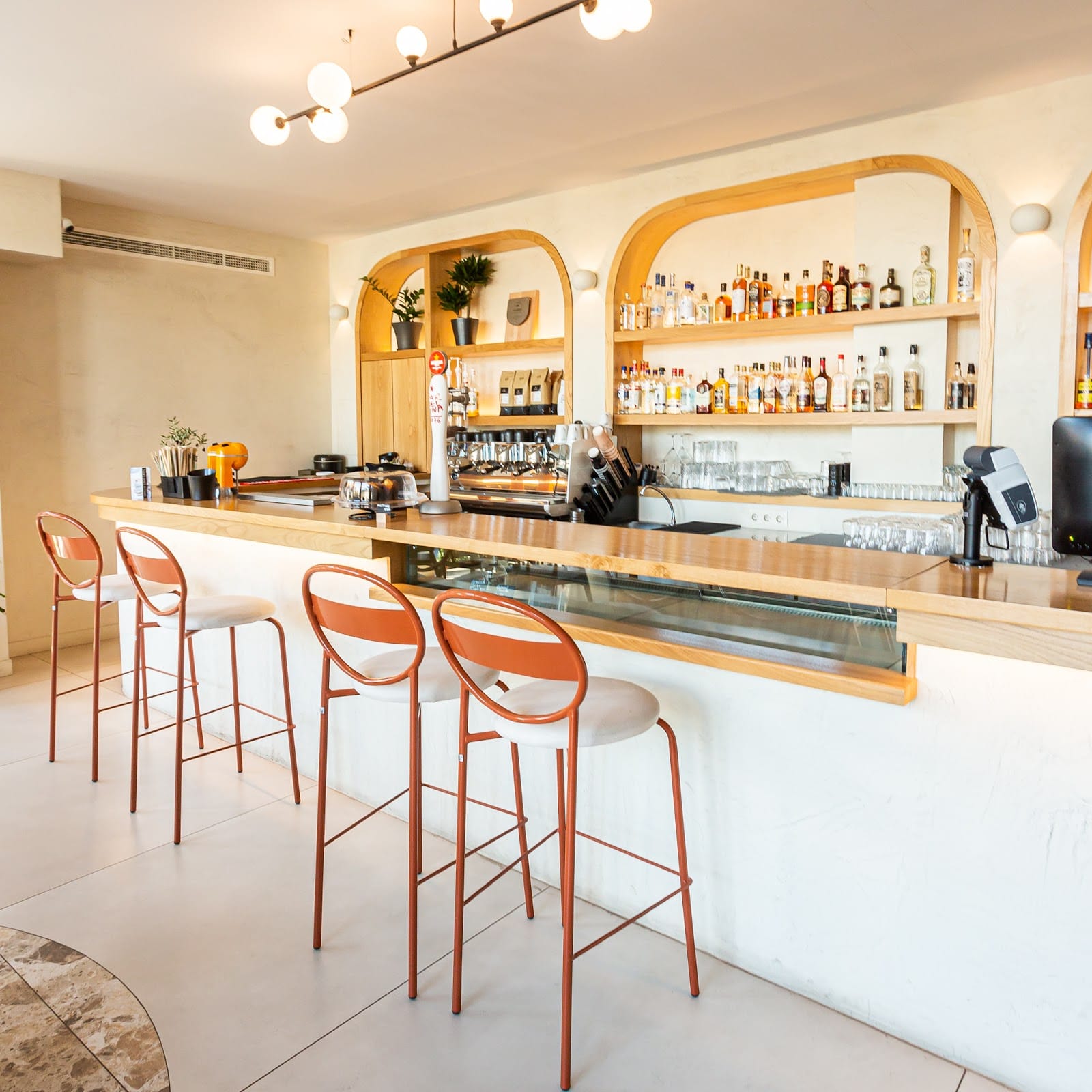 modish coffee, graze and booze