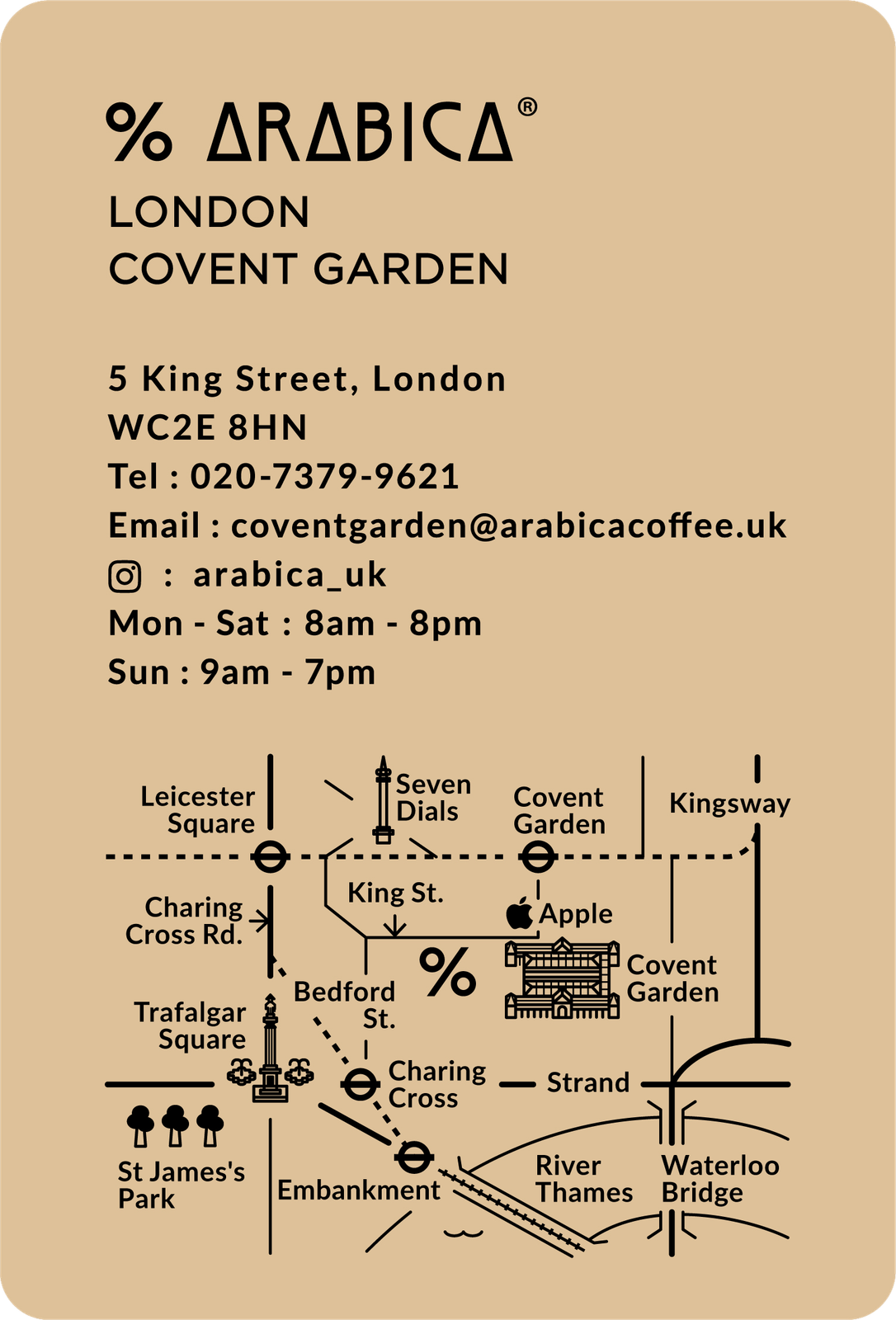 % ARABICA London Covent Garden photo 3