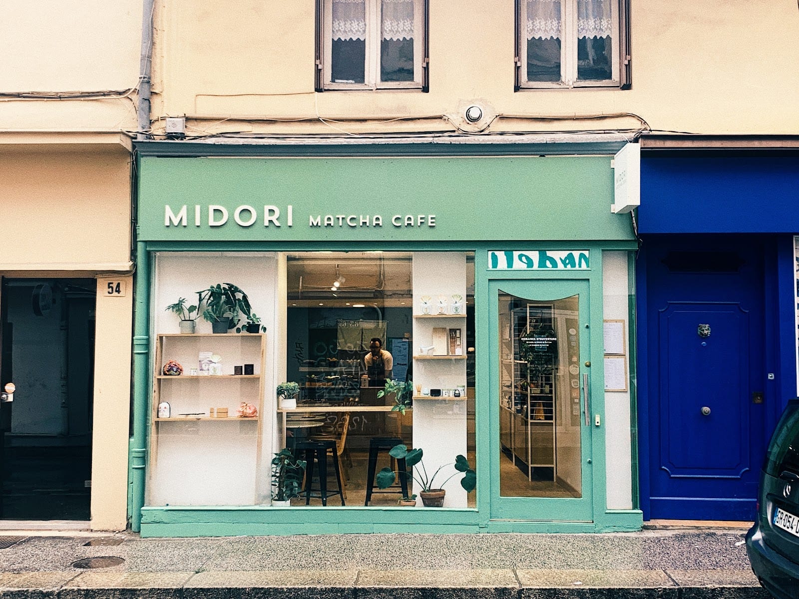 MIDORI matcha café Croix-Rousse