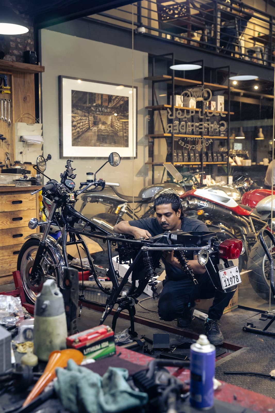 Cafe Rider Custom photo 3