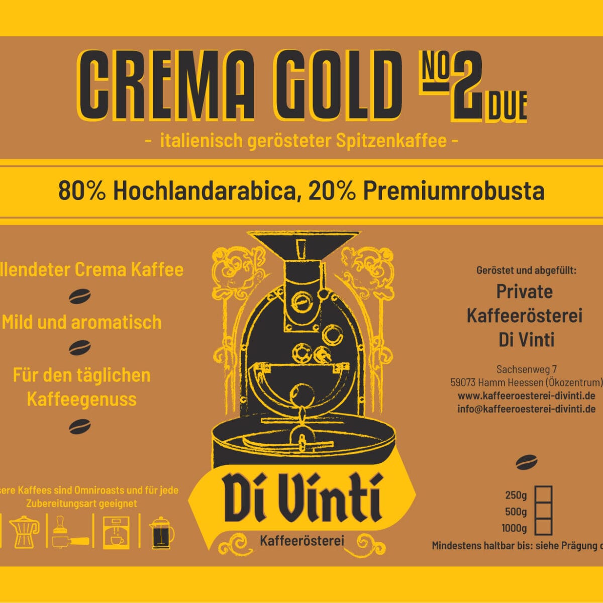 Di Vinti - Kaffeerösterei - Torrefazione