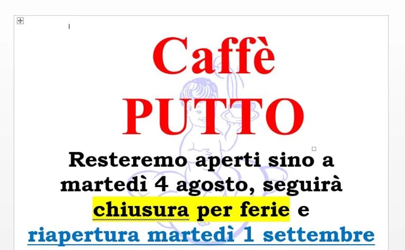 Caffè Putto