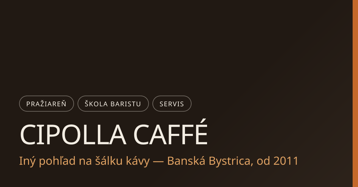 Cipolla Caffé