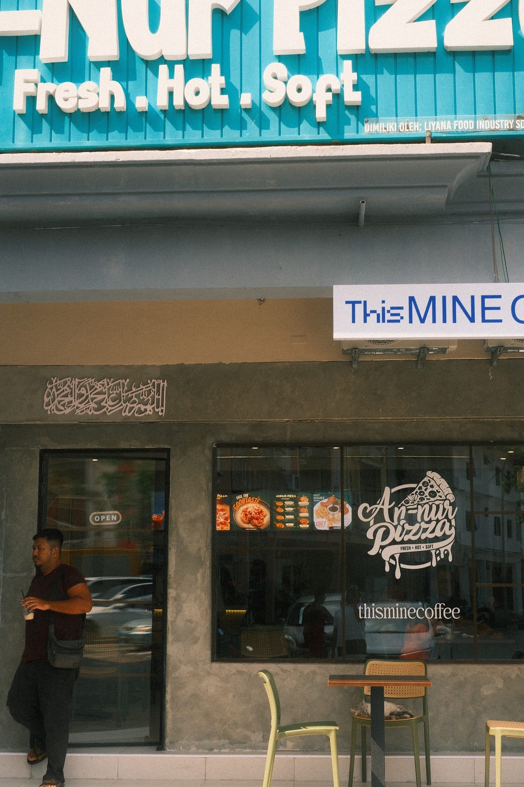 This Mine Coffee @ annur pizza