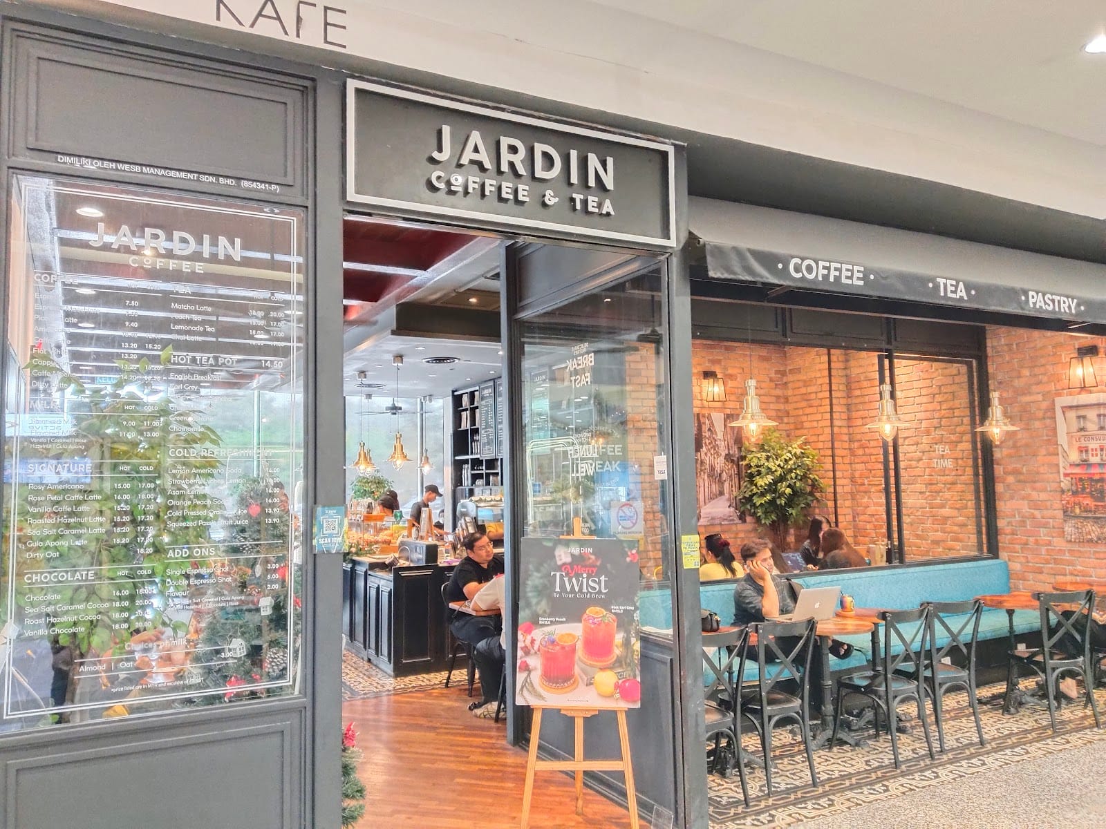 Jardin Coffee & Tea, Nu Empire