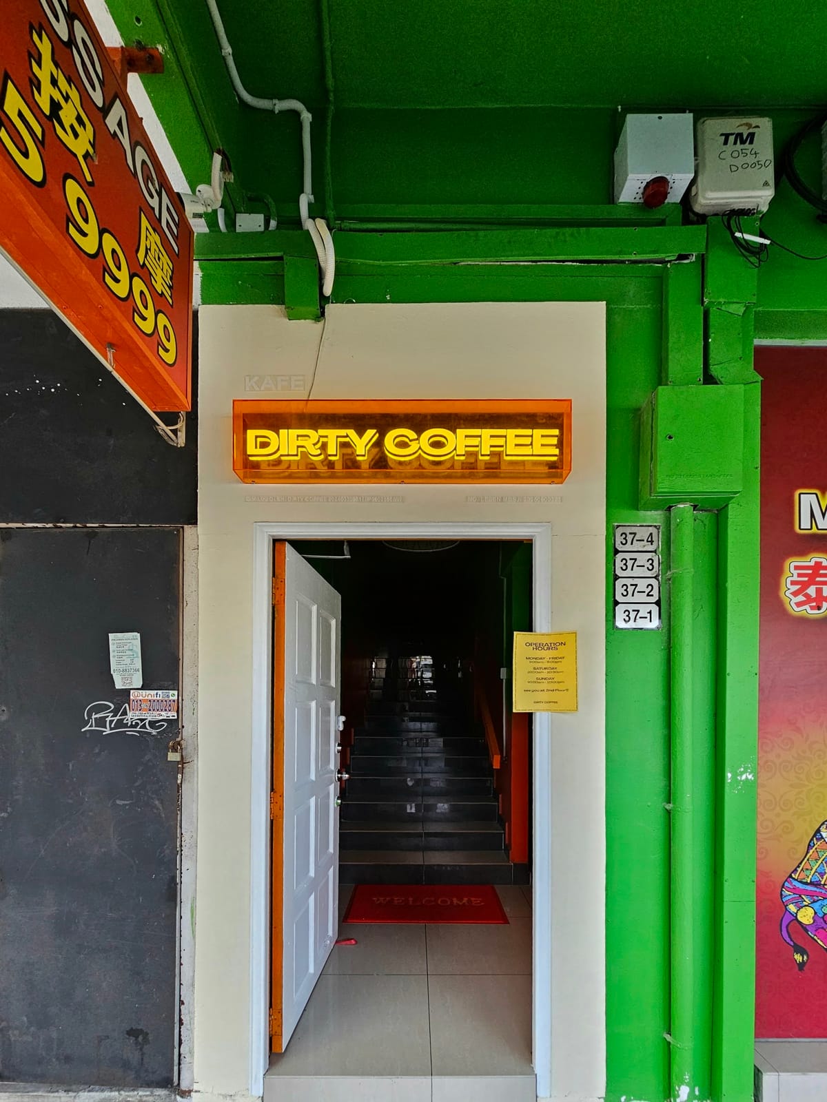 Dirty Coffee (Coffee & Matcha)