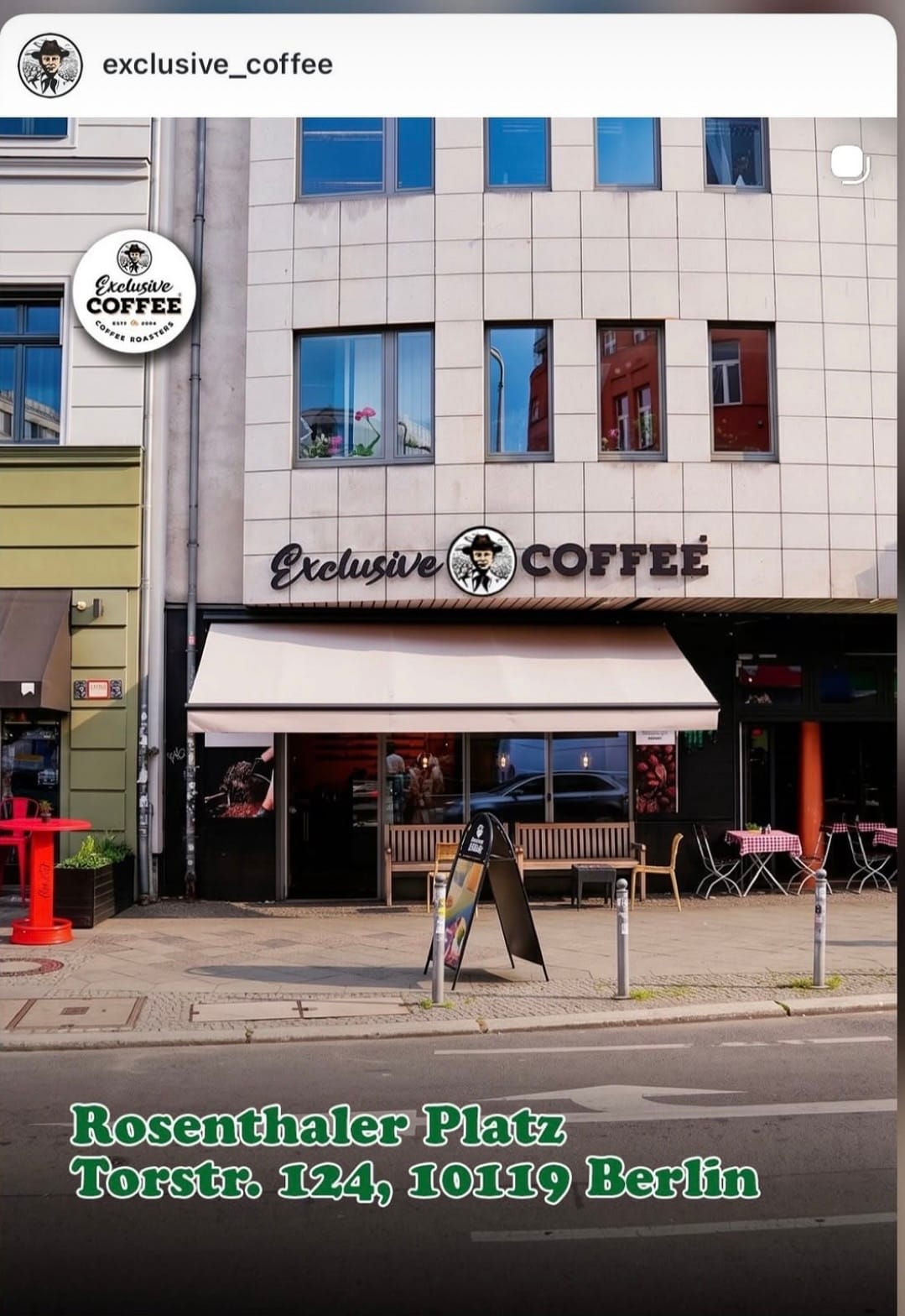 Exclusive Coffee Rosenthaler Platz