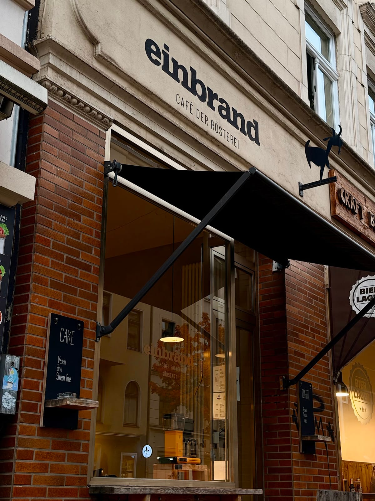 einbrand Café der Rösterei
