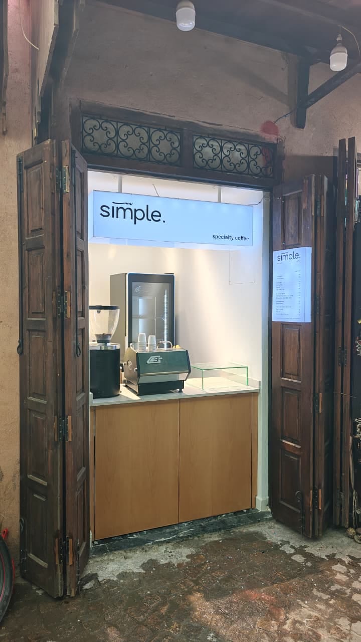 Simple specialty coffee - Bahia Palace