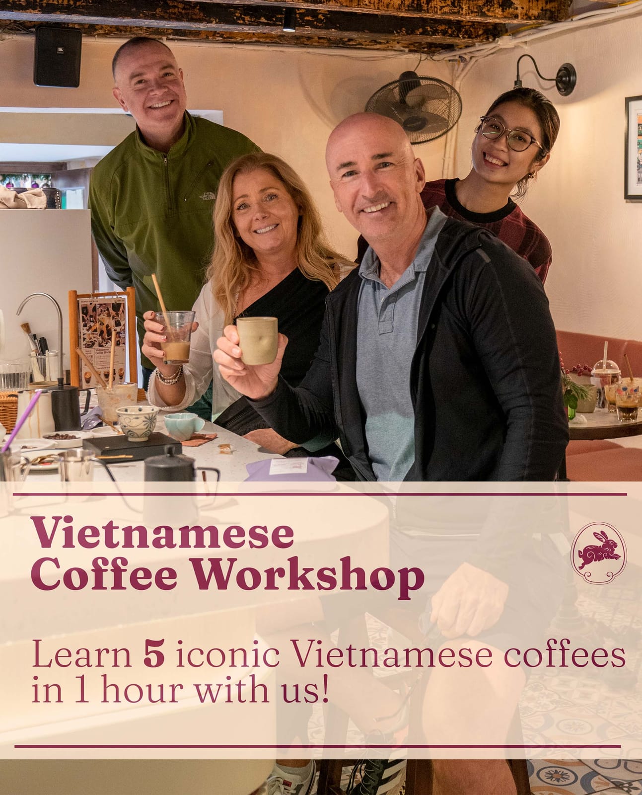 Bunny Cup Cafe - Vietnamese Coffee Workshop photo 2