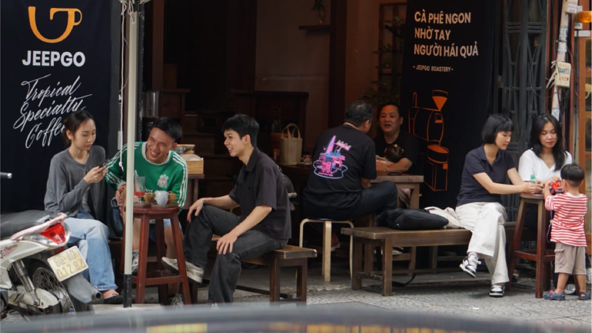 JEEPGO Tropical Coffee Roasters - Sài Gòn