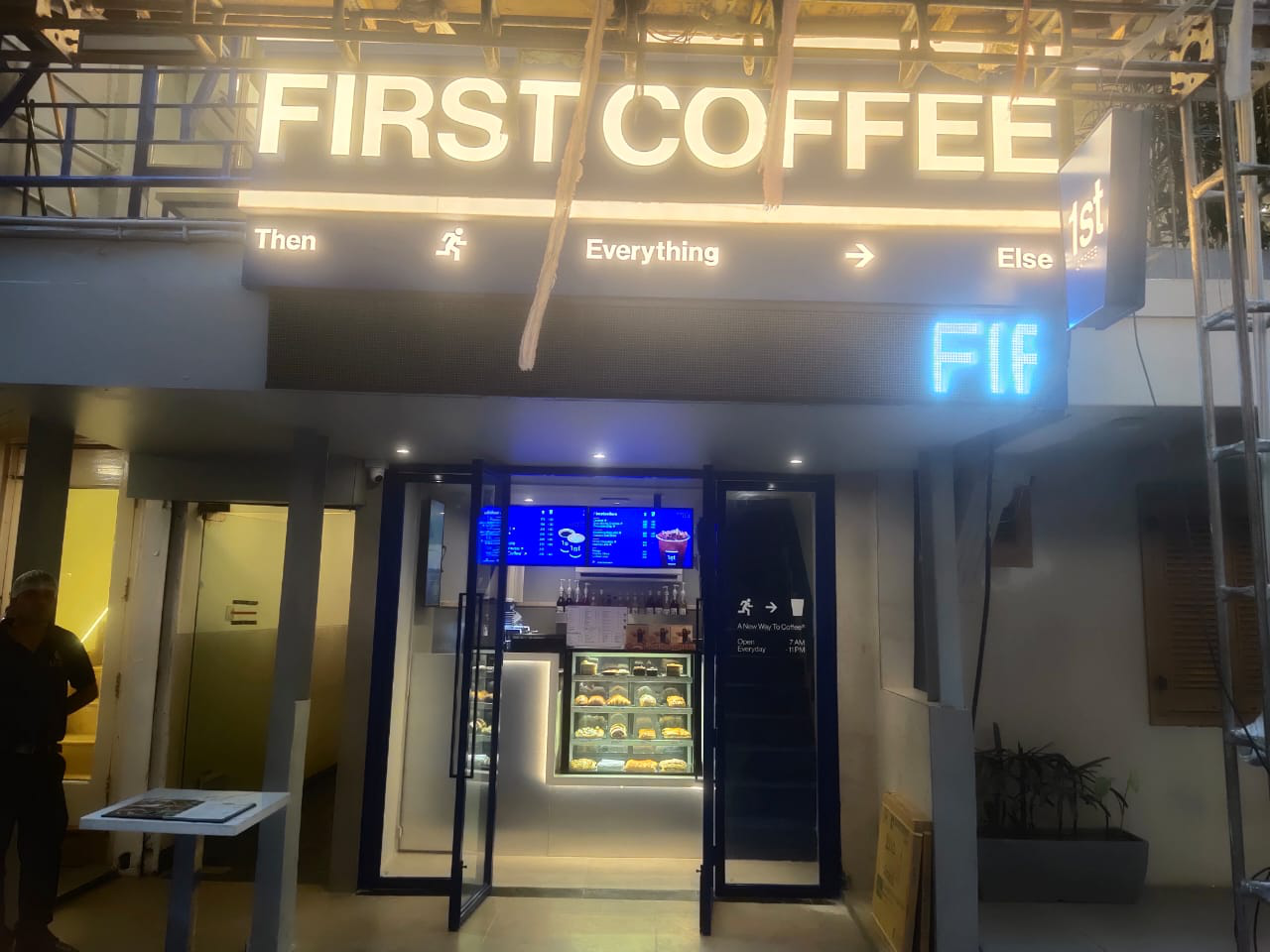 First Coffee