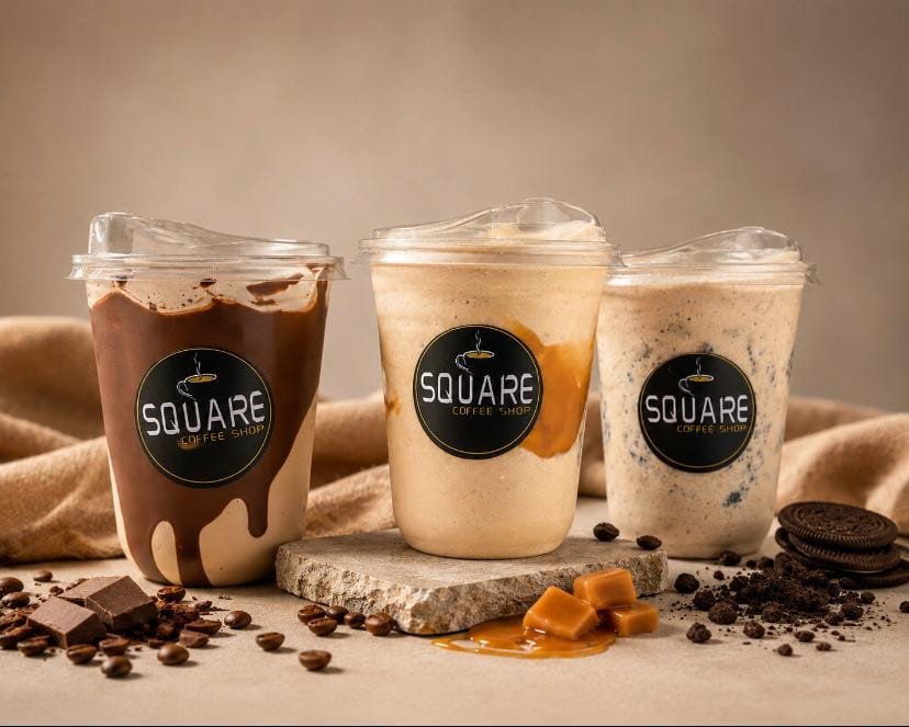 Square coffe shop