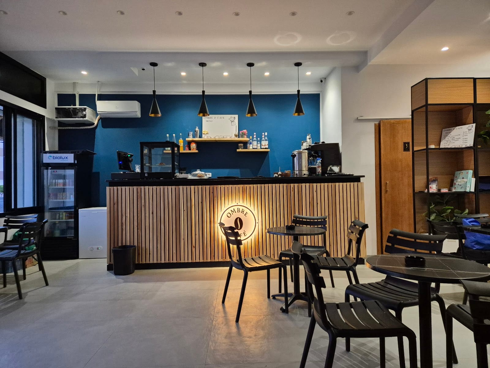 Ombre et café