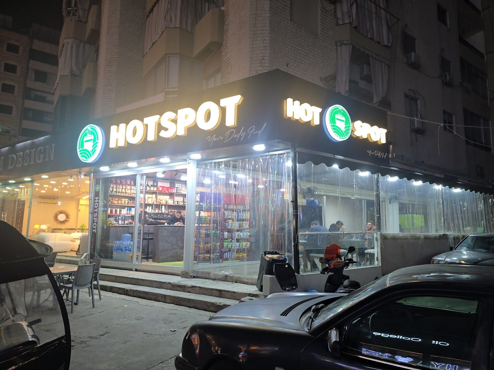 Hotspot cafe