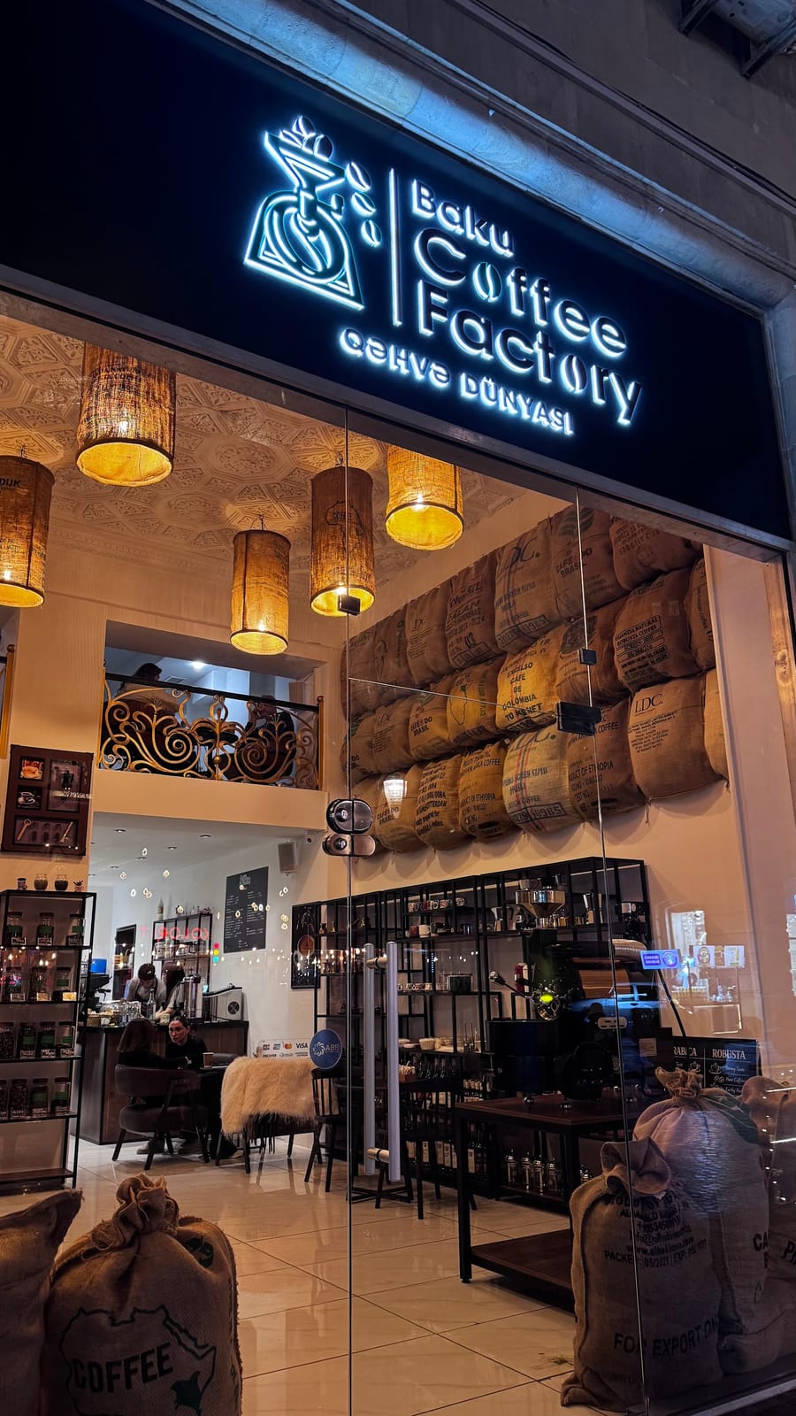 Baku coffee factory