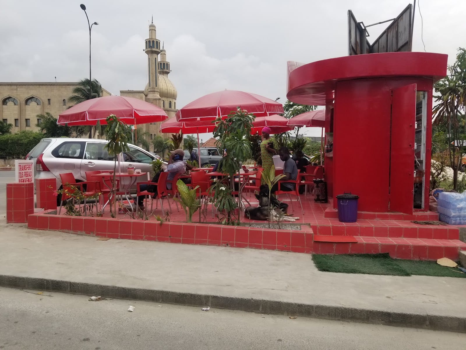 Kiosque à café chez Abdoul