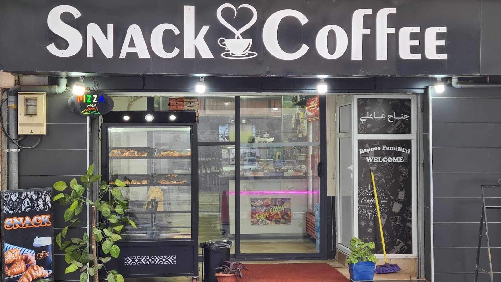 Snack and coffee
