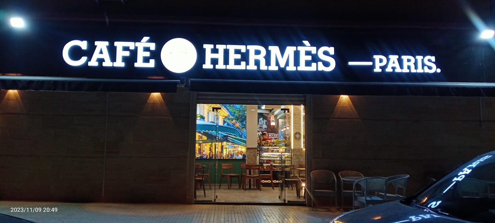 Café Hermes Paris chez Ali