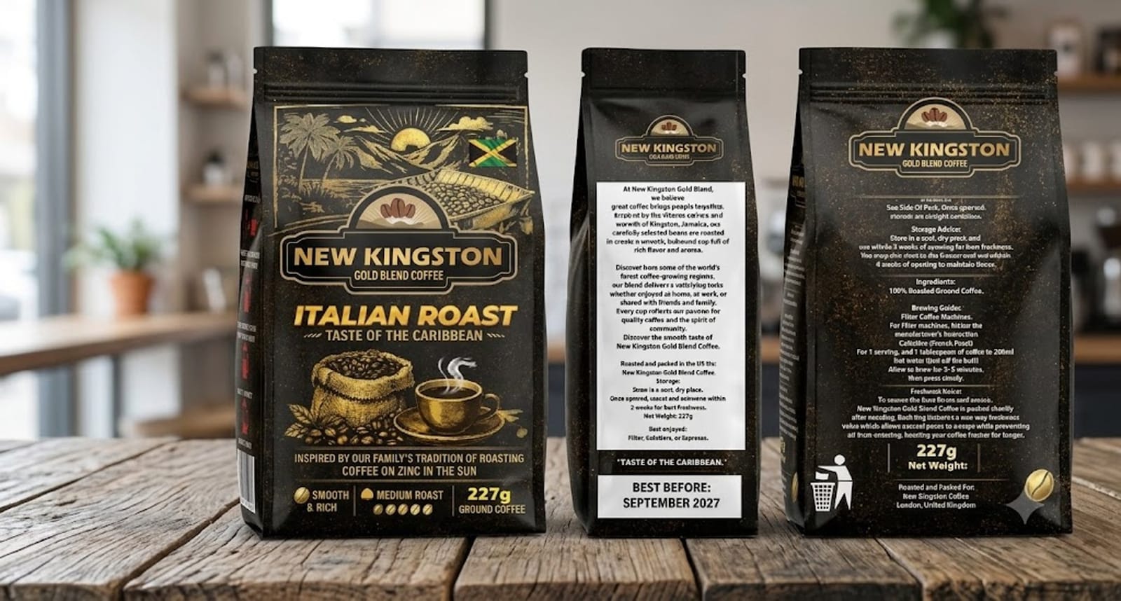 NEW KINGSTON GOLD BLEND COFFEE UK photo 2