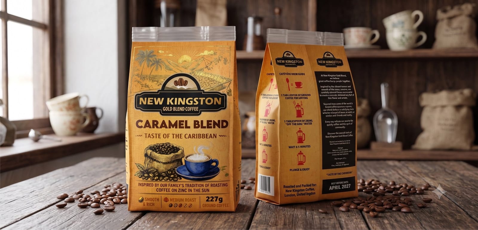 NEW KINGSTON GOLD BLEND COFFEE UK photo 9