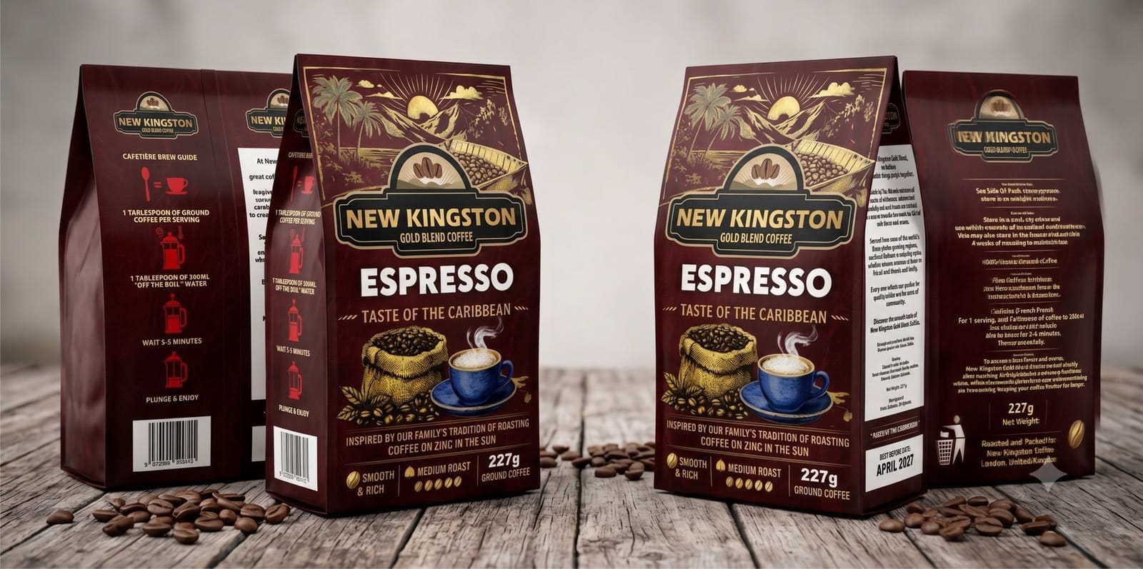 NEW KINGSTON GOLD BLEND COFFEE UK photo 5
