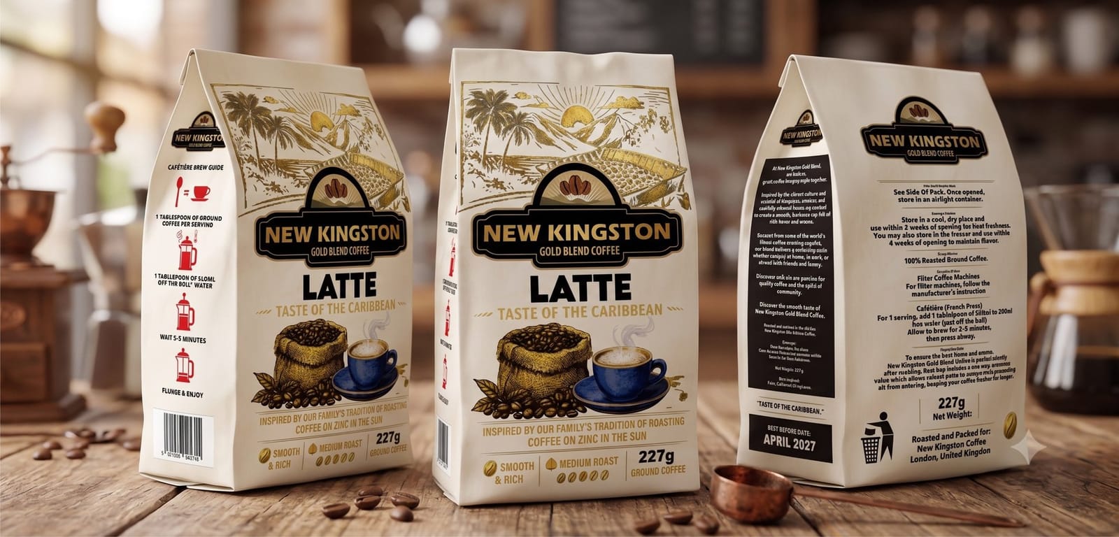 NEW KINGSTON GOLD BLEND COFFEE UK photo 4