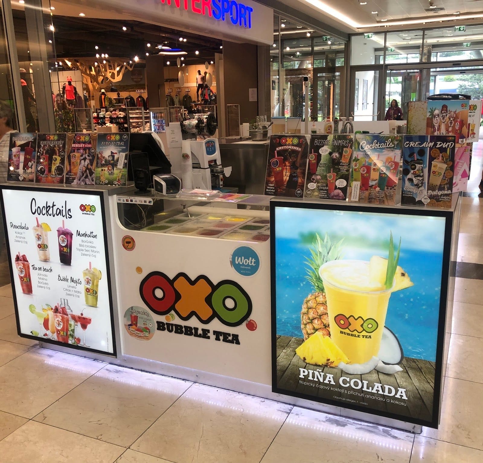 BubbleTea, OXO TEA - kuličky, tapioka, čajové koktejly - Palác Pardubice