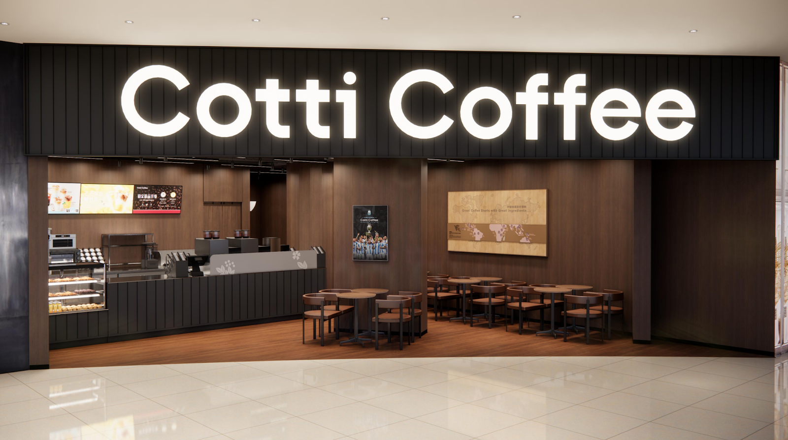 Cotti Coffee - Jafza View 18&19
