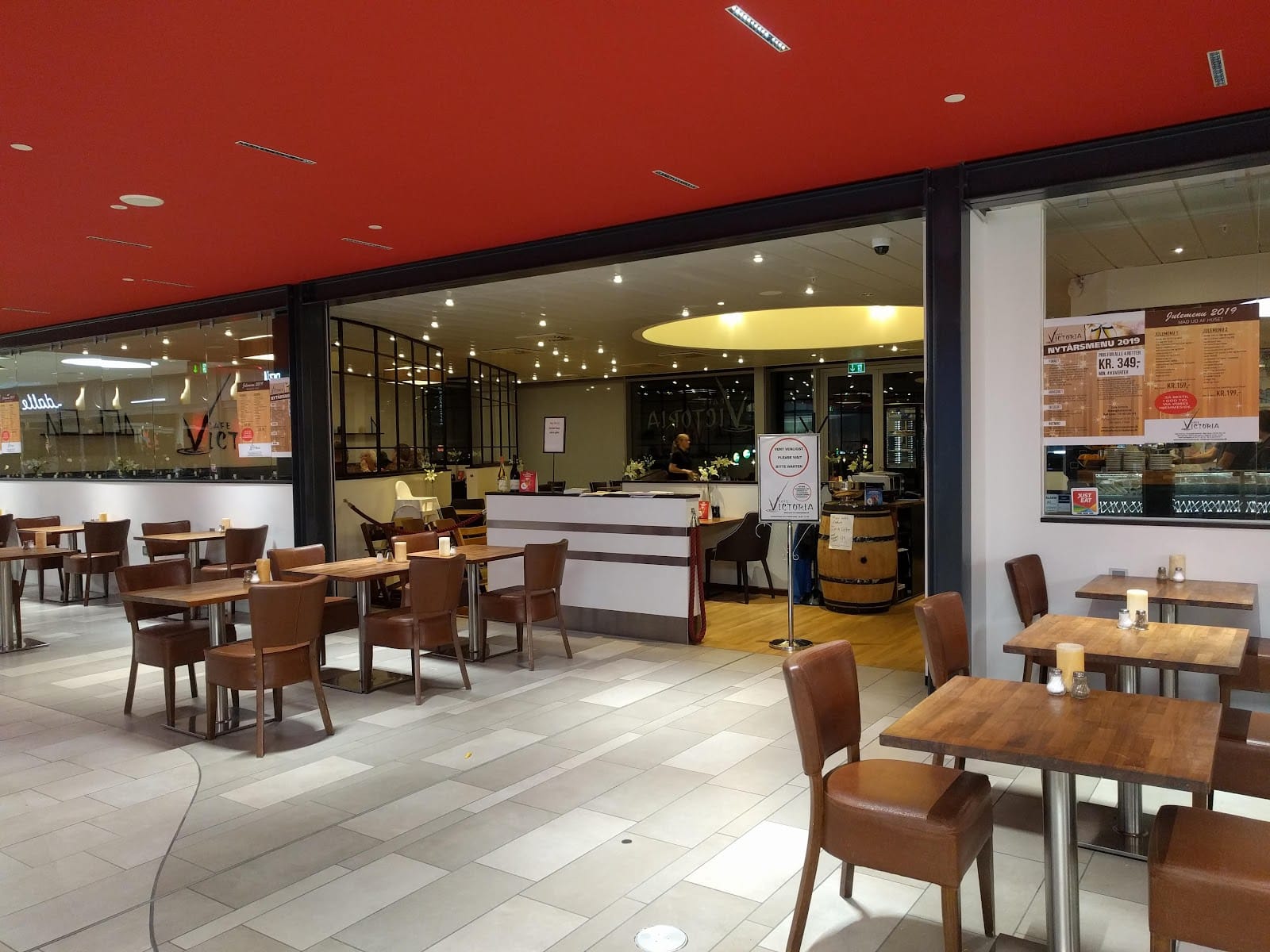 Café Victoria Rosengårdcentret.