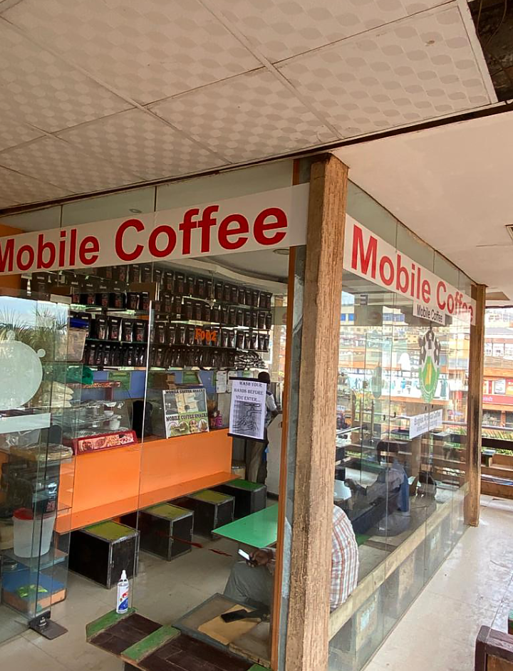 Mobile coffee (bugisu Arabica coffee)