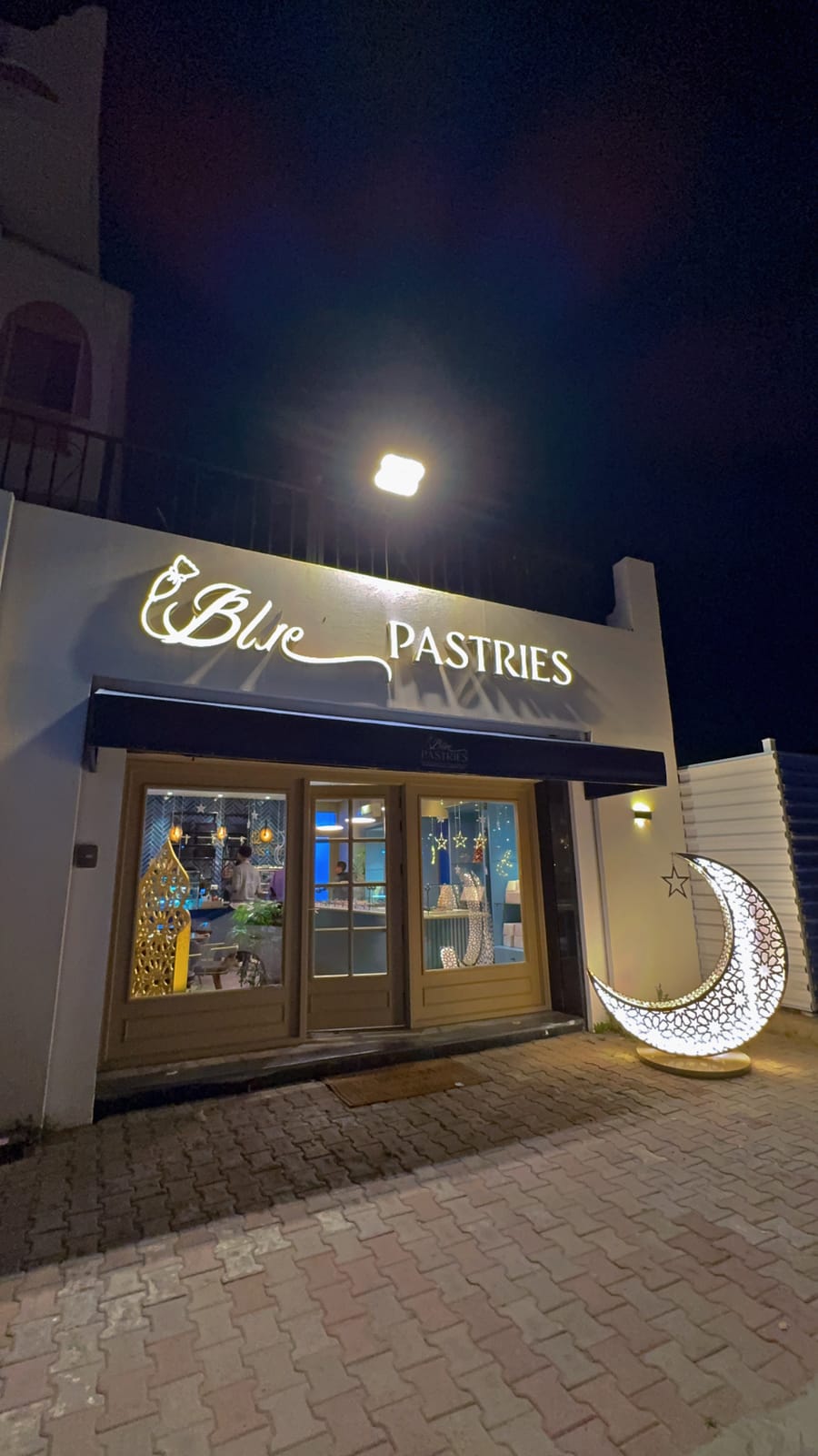 Blue Pastries