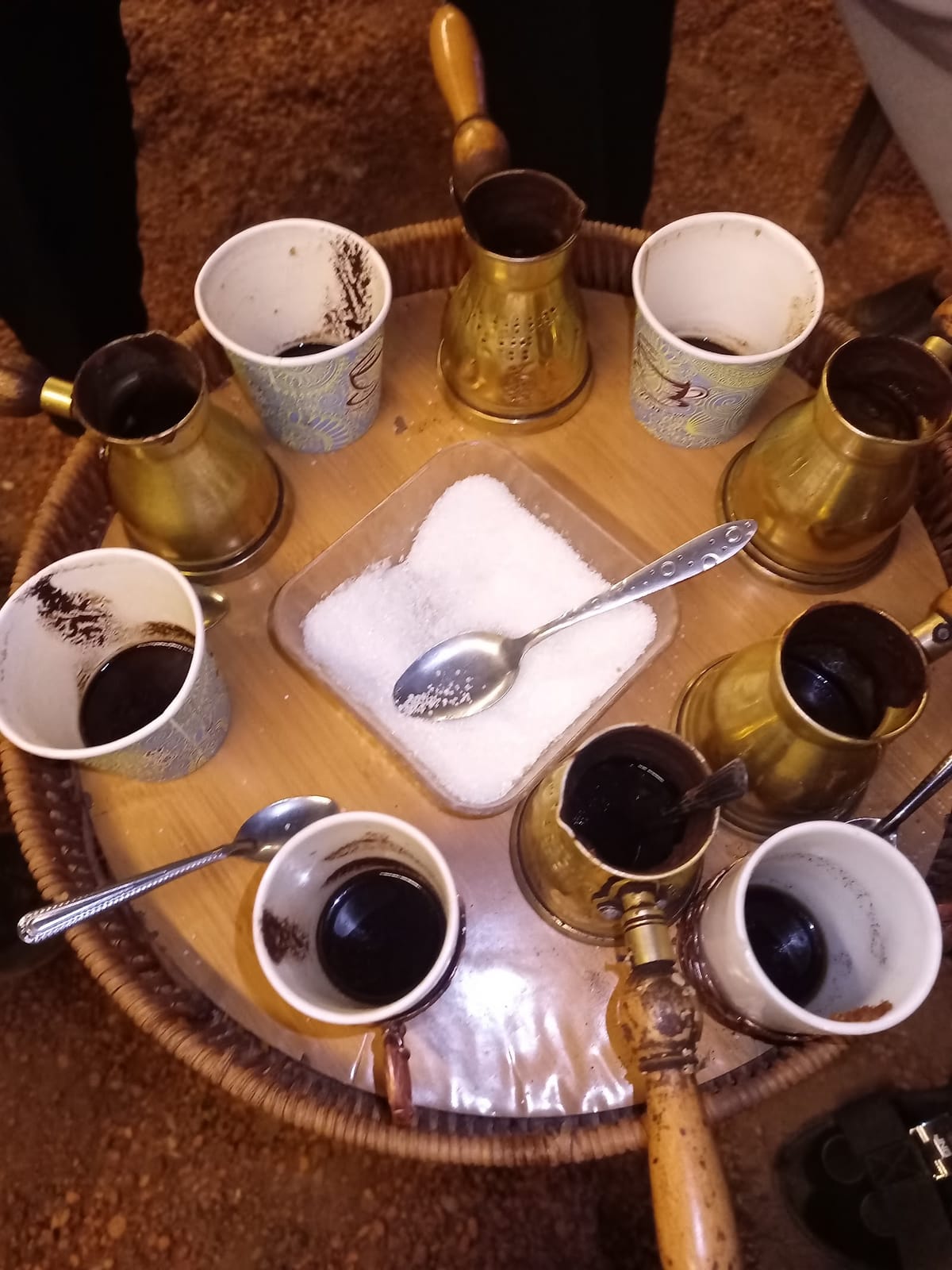 قهوة على الرمل coffee point