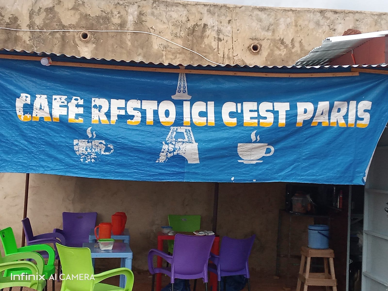 Café restau ici c'est paris