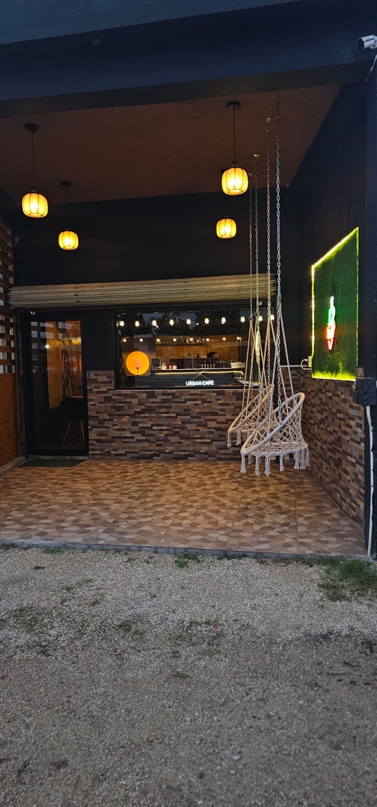 Urban coffee shop