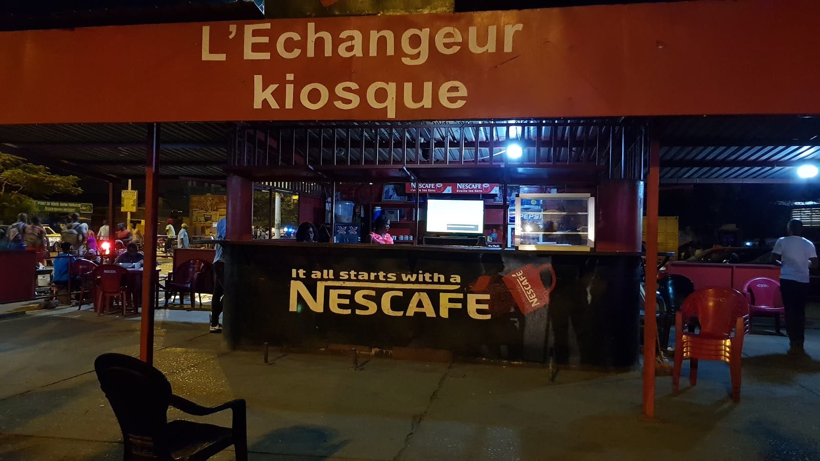 L' Echangeur le Kiosque Nescafé