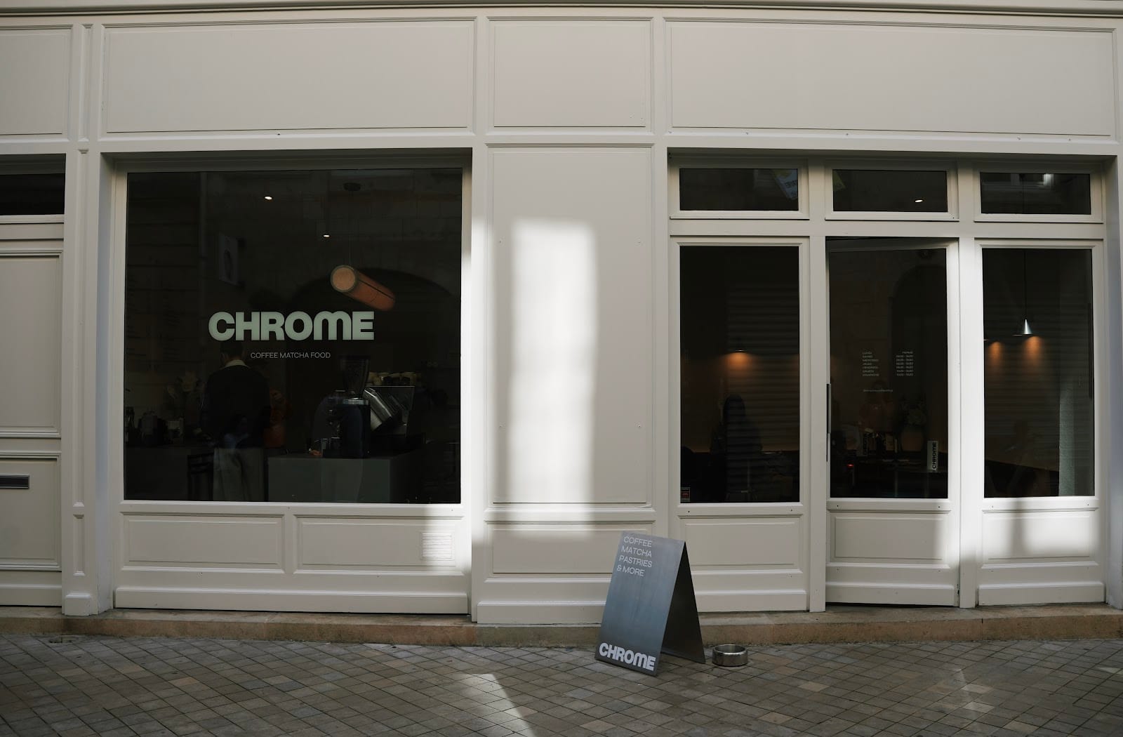 Chrome coffee shop