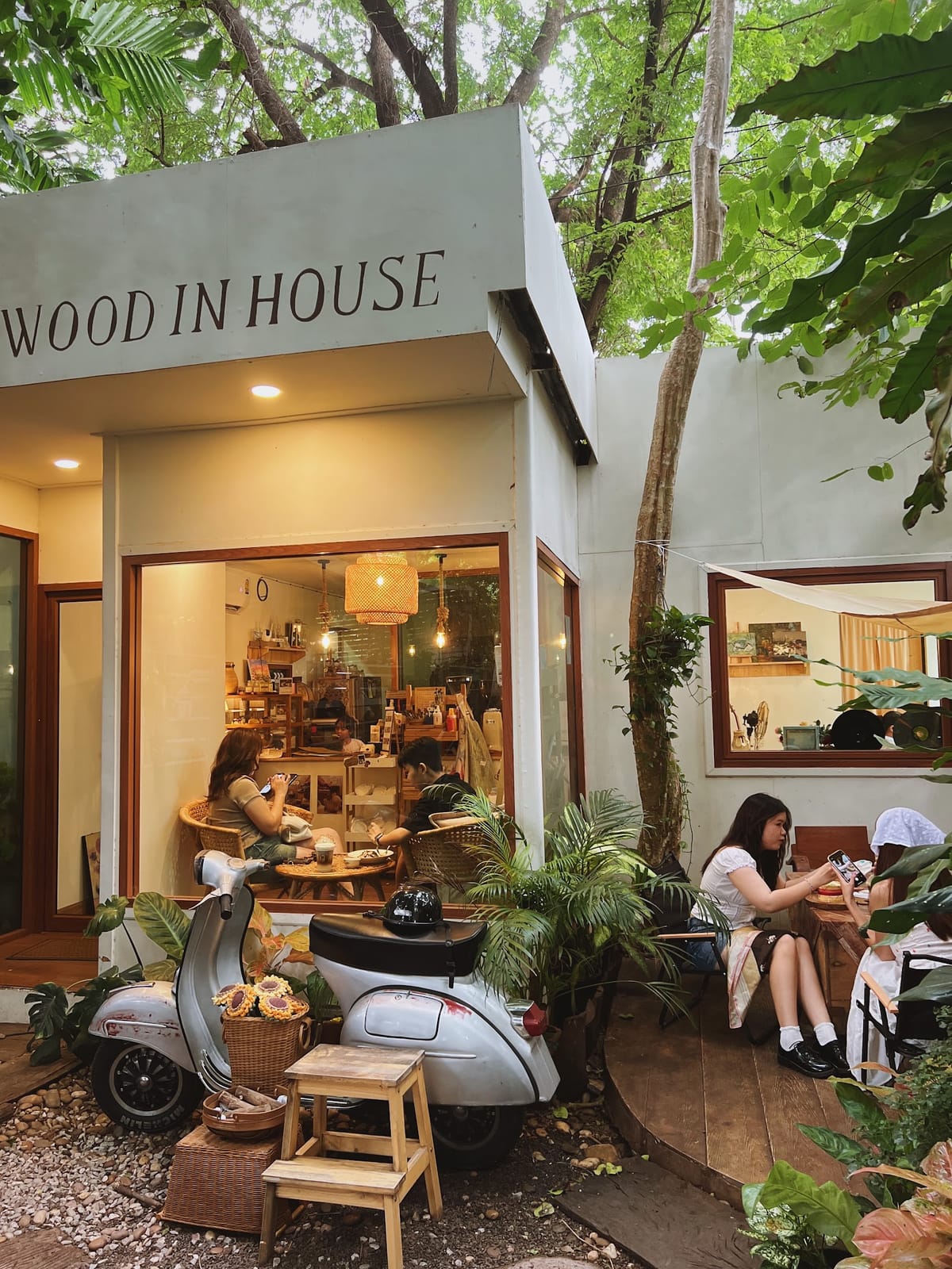 Wood in house