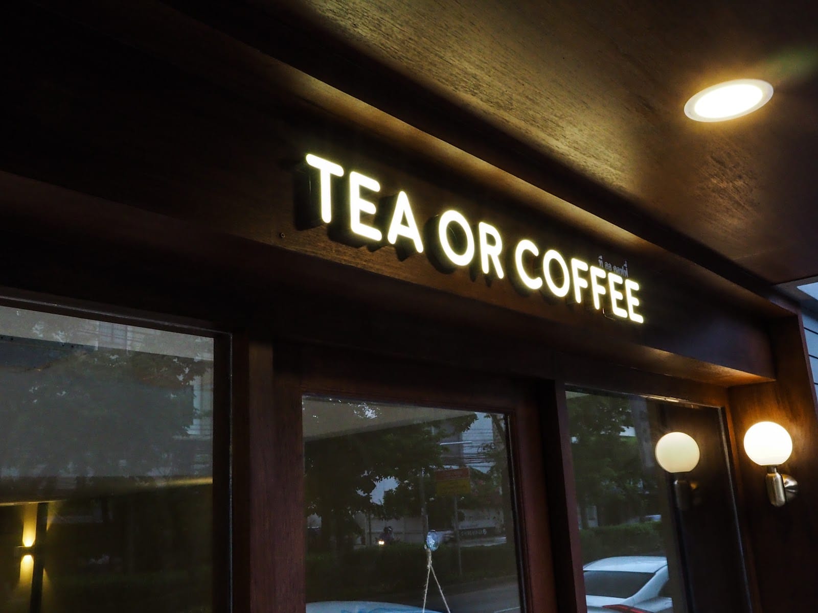 TEA OR COFFEE