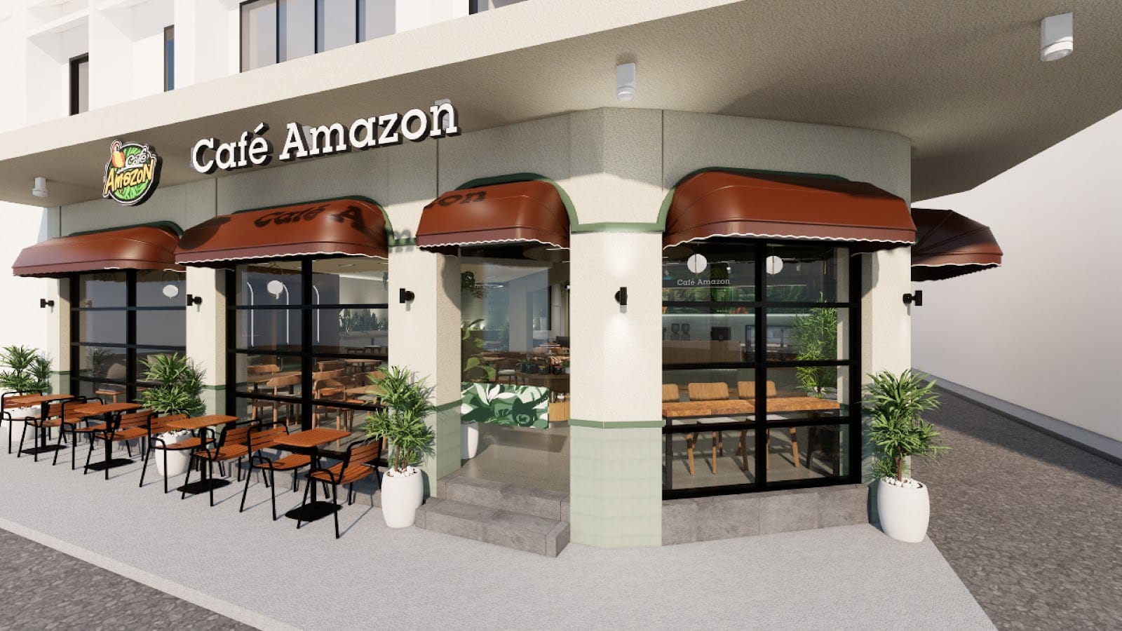 Cafe amazon สาขาโรงแรมศรีอิสาณ-ตลาดใหญ่