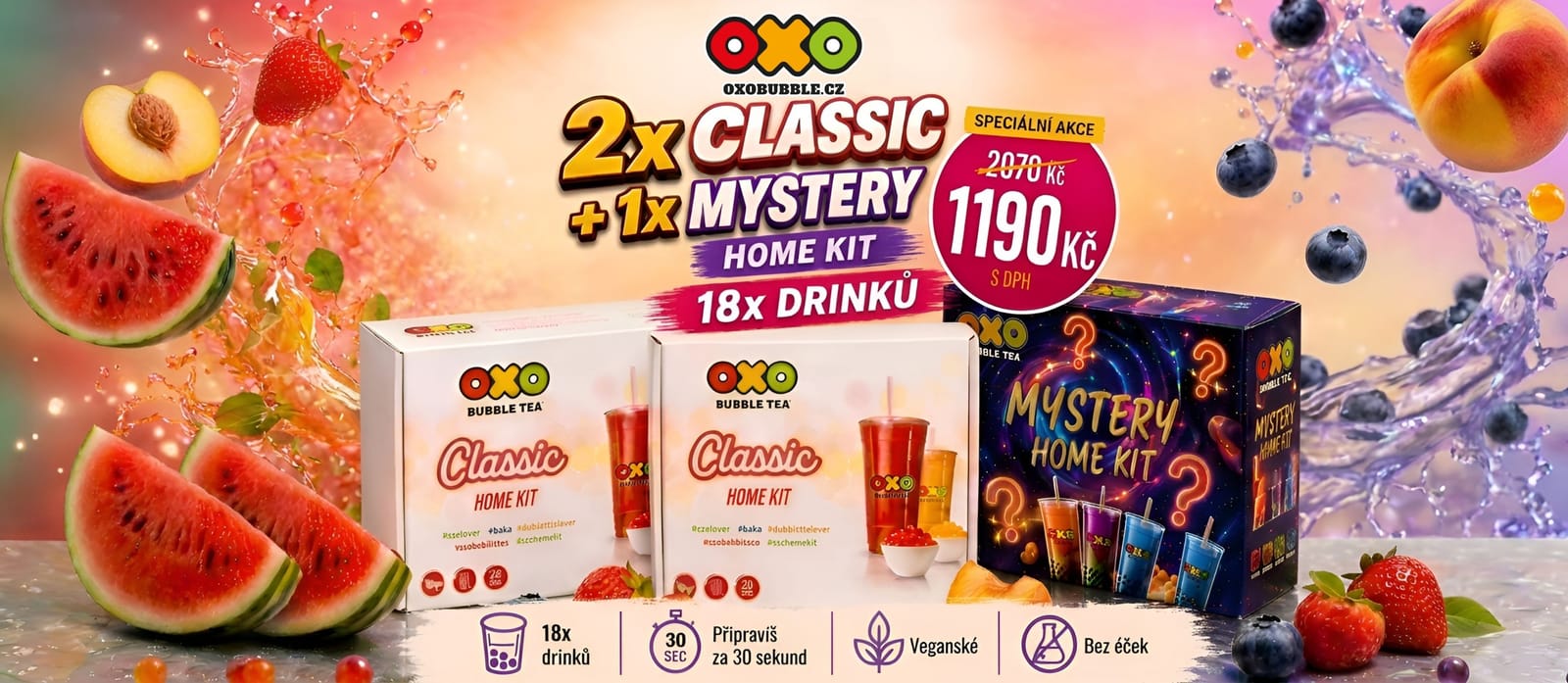 BubbleTea, OXO TEA - kuličky, tapioka, čajové koktejly - Westfield Chodov photo 2