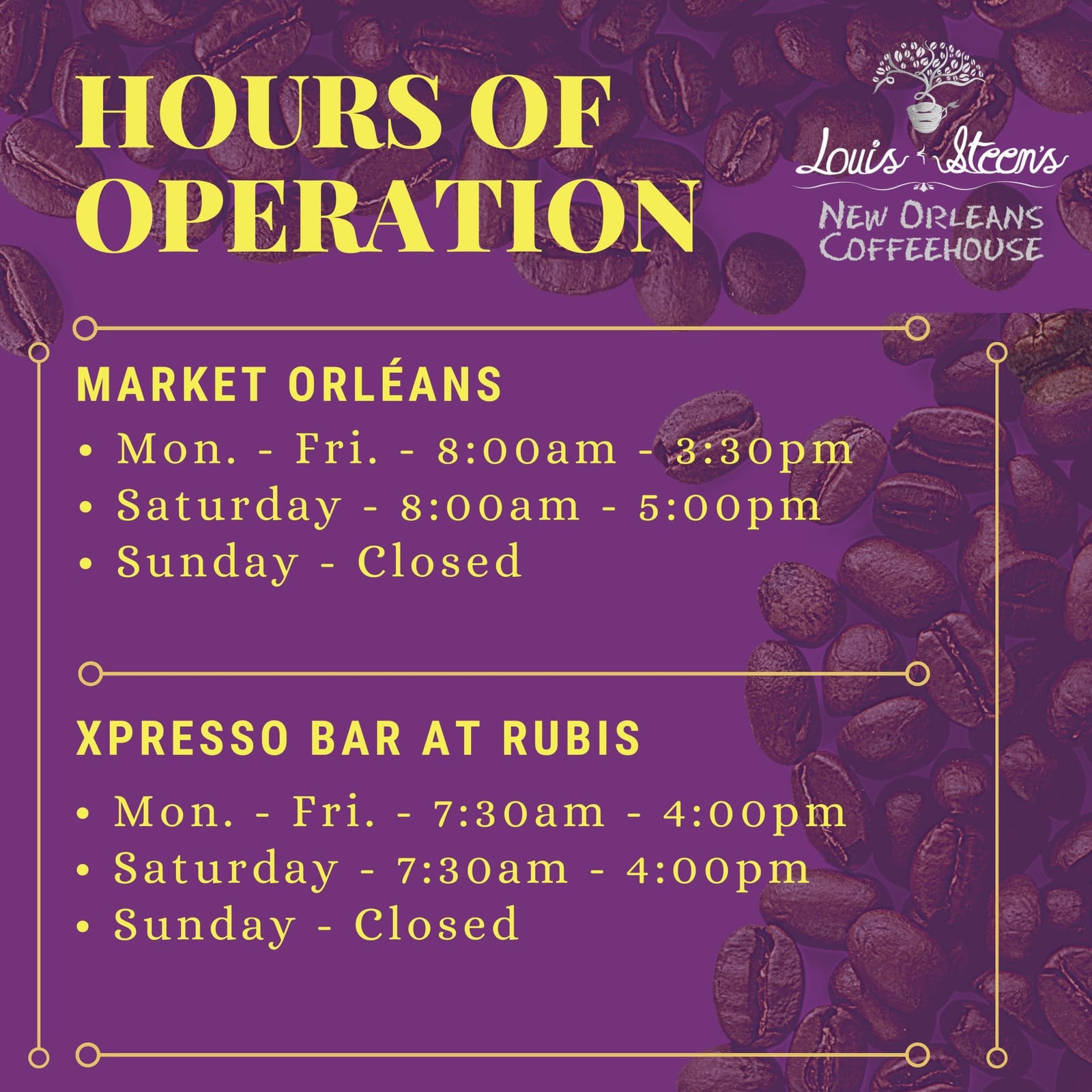 Louis & Steen’s New Orleans Coffeehouse photo 5