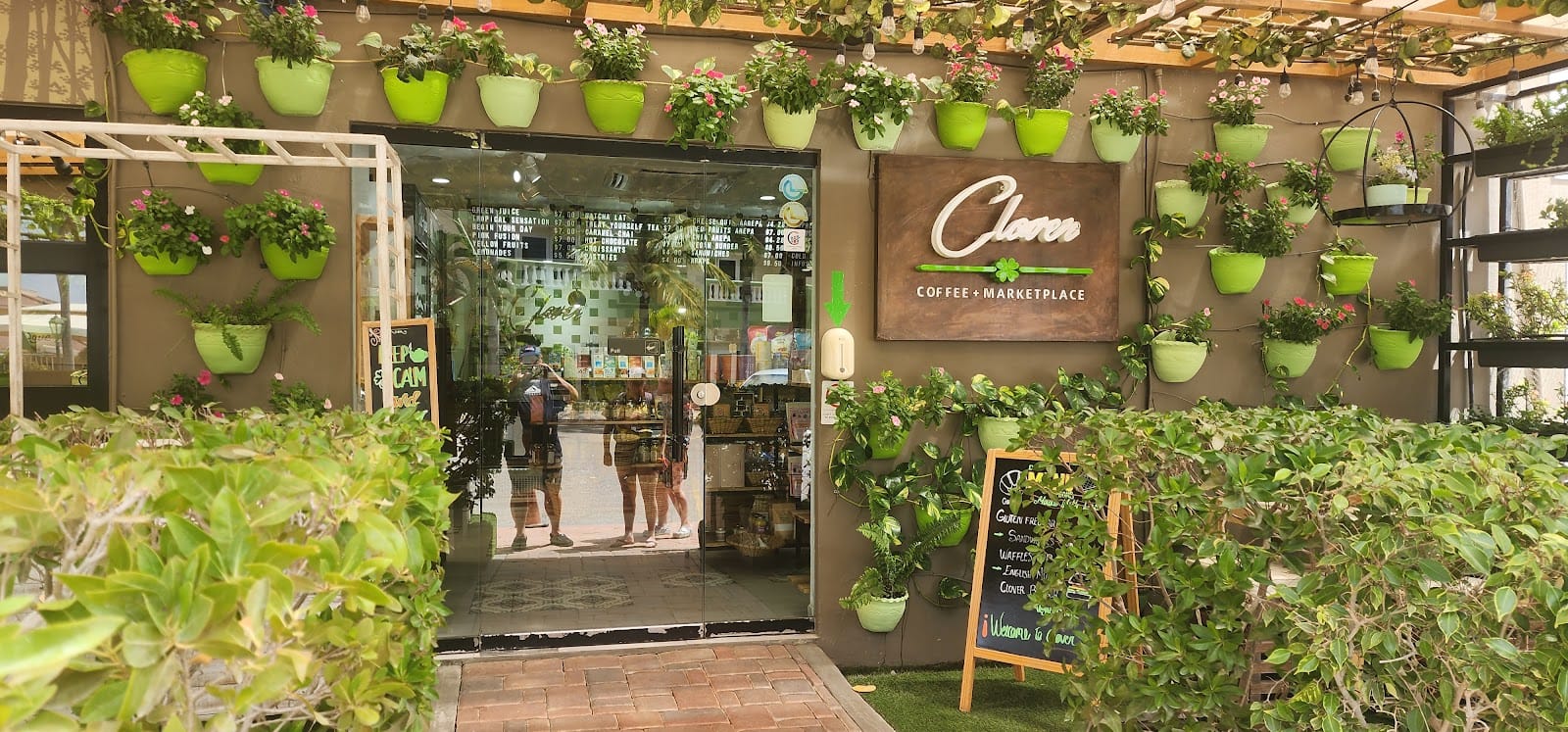 Clover coffee + MarketPlace