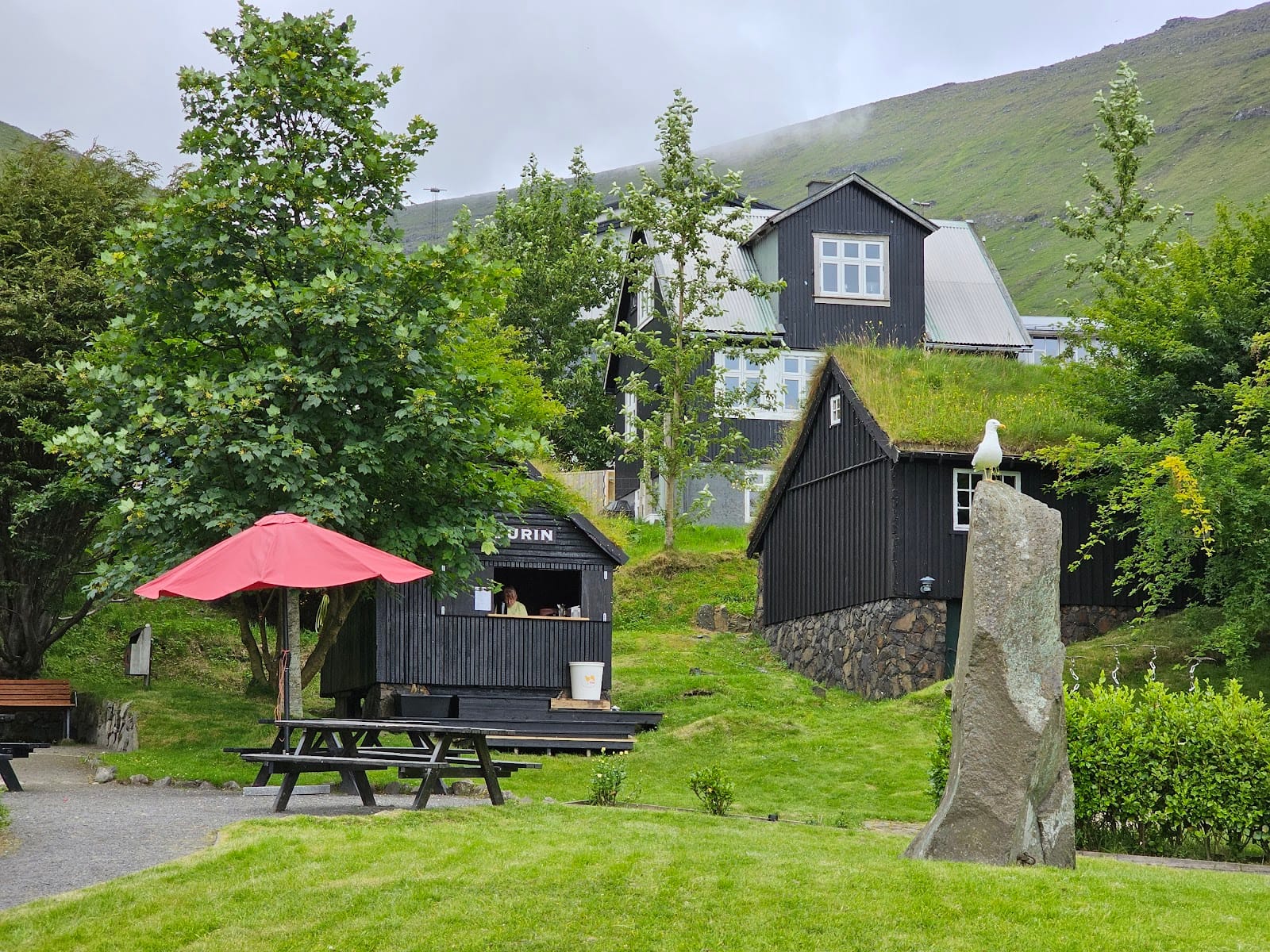 Hjallurin - Outdoor Café