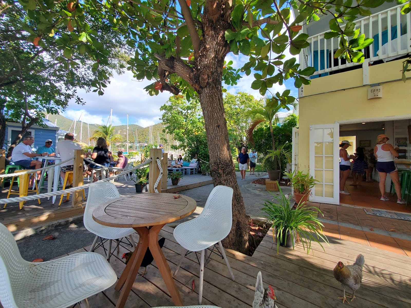 Island Roots Cafe at Nanny Cay