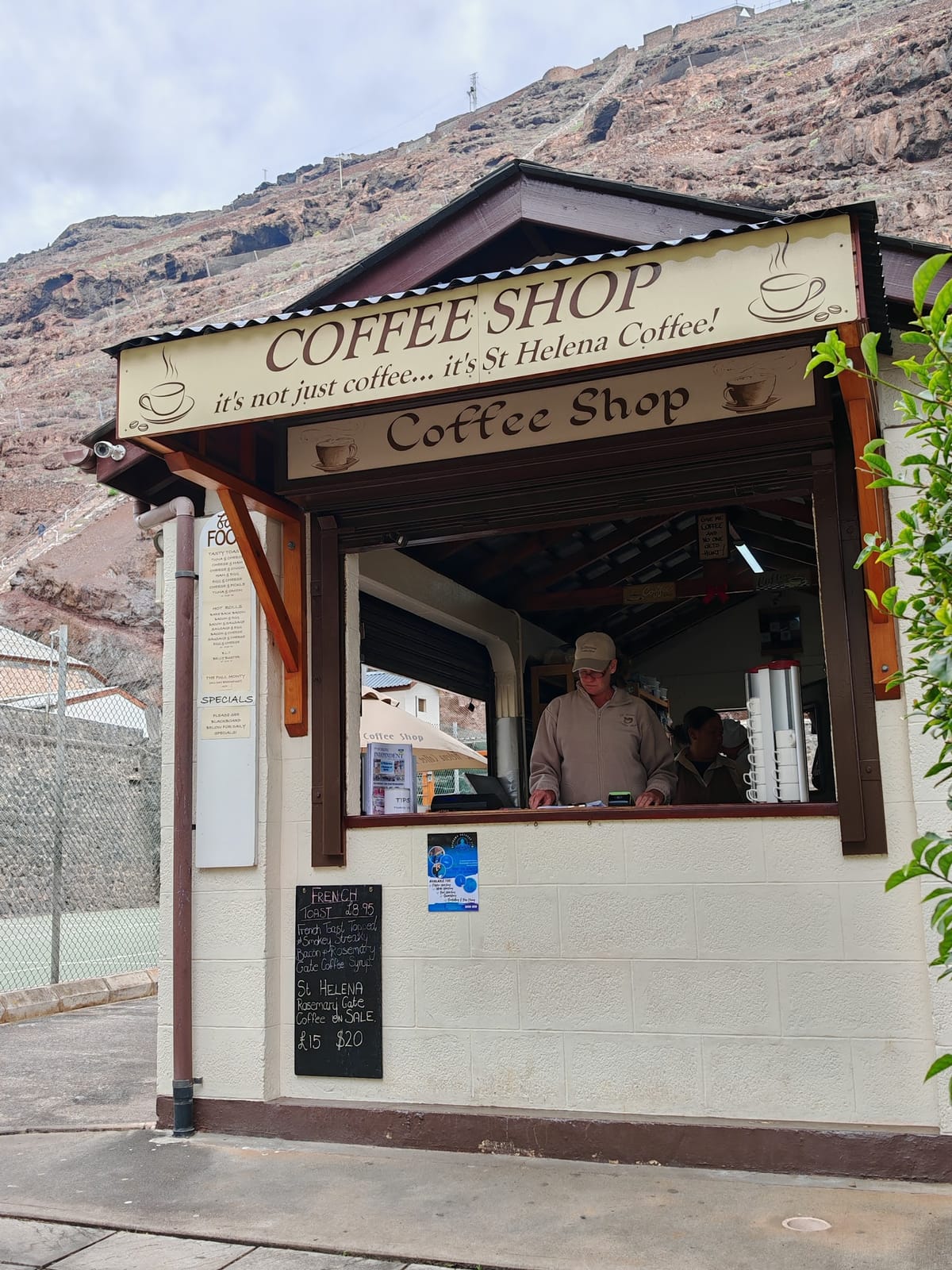 St Helena Coffee Shop